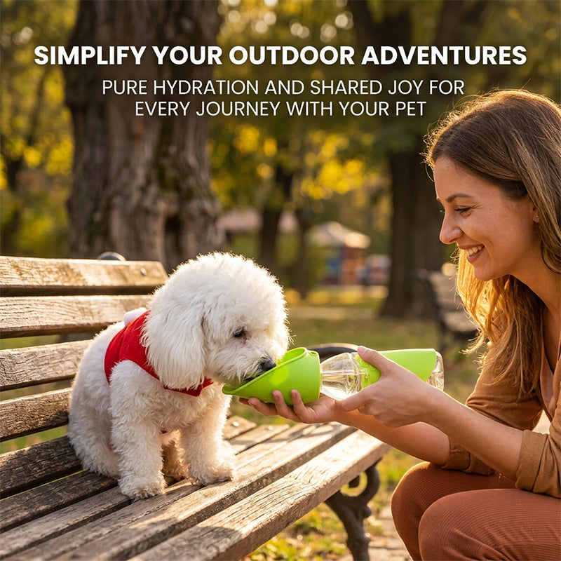 Portable Foldable Pet Water Bottle Cup
