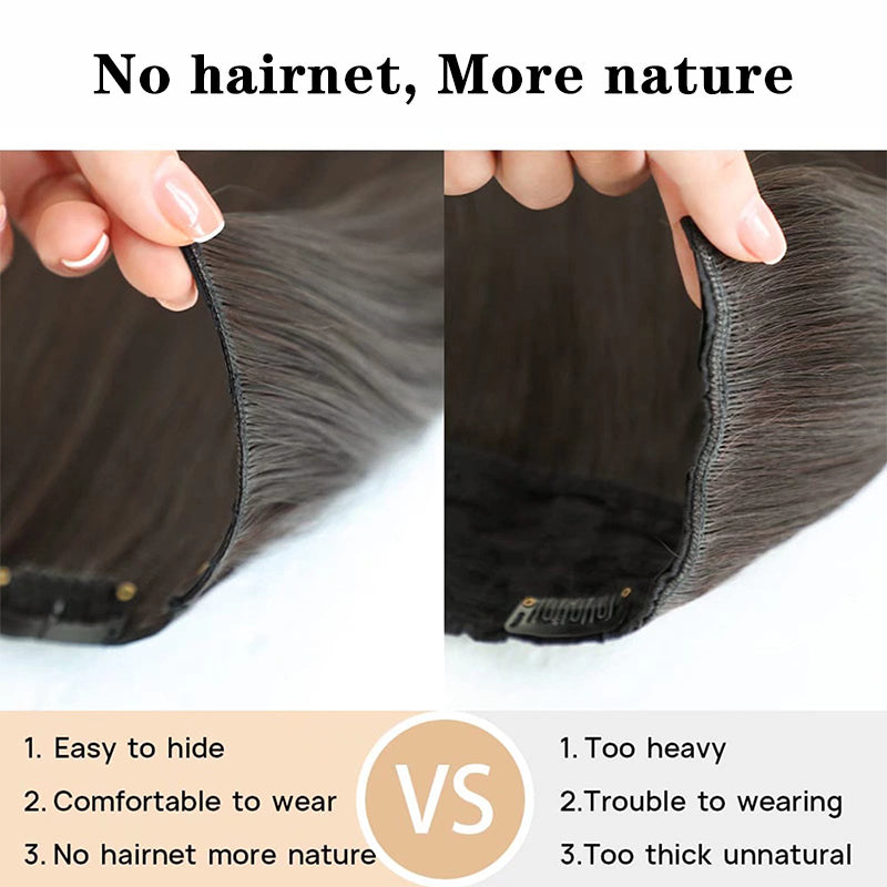 Hair extensions for wigs