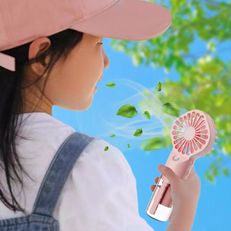 Mini Handheld Mist Fan