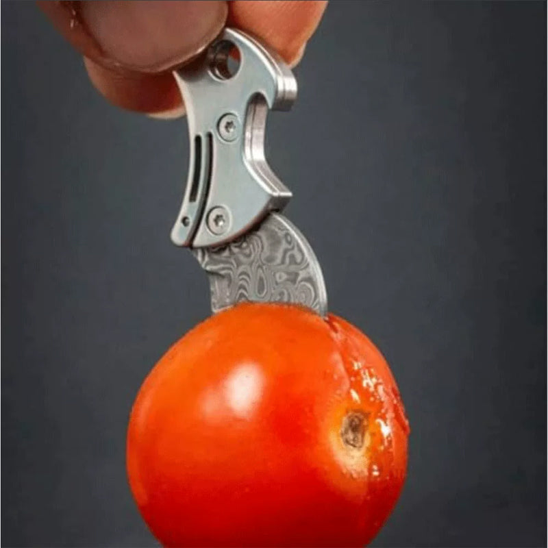 Mini corkscrew and EDC knife