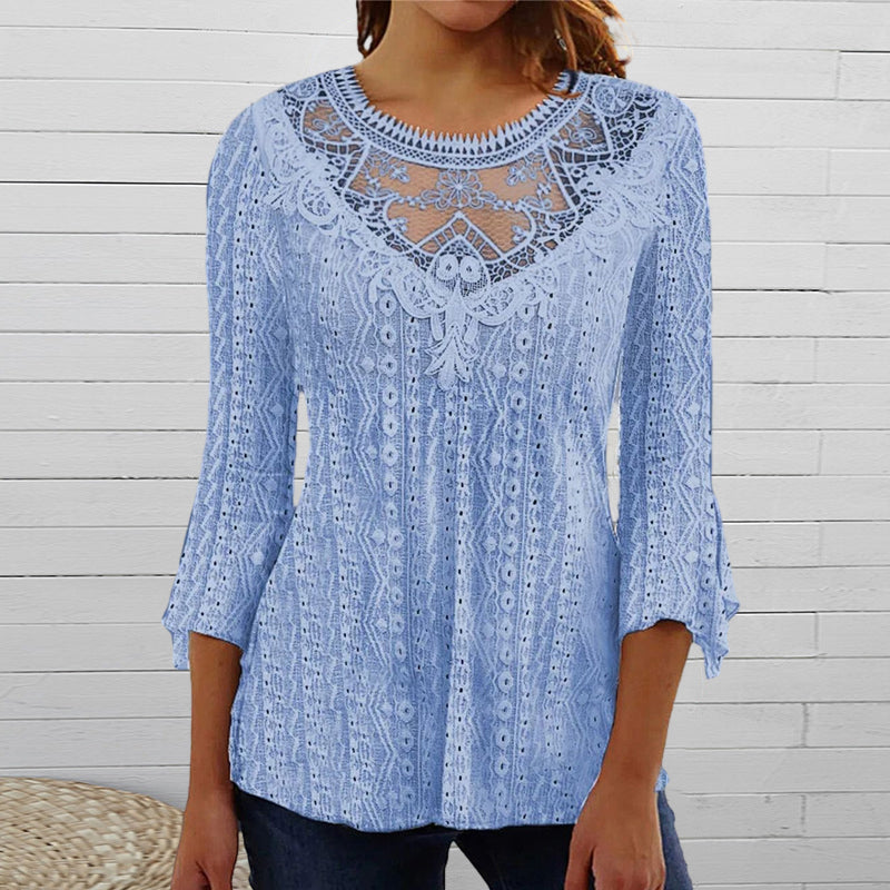 Women's Lace Casual Vintage Fashion Top