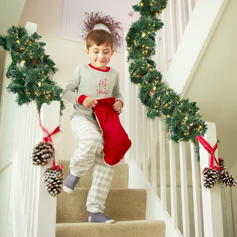 Christmas Tree Rattan Lights