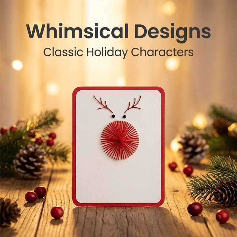 Merry Christmas Greeting Card DIY Kit