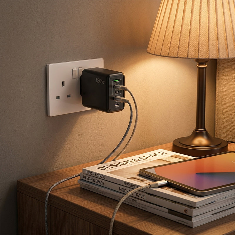 120W 5-port fast charger