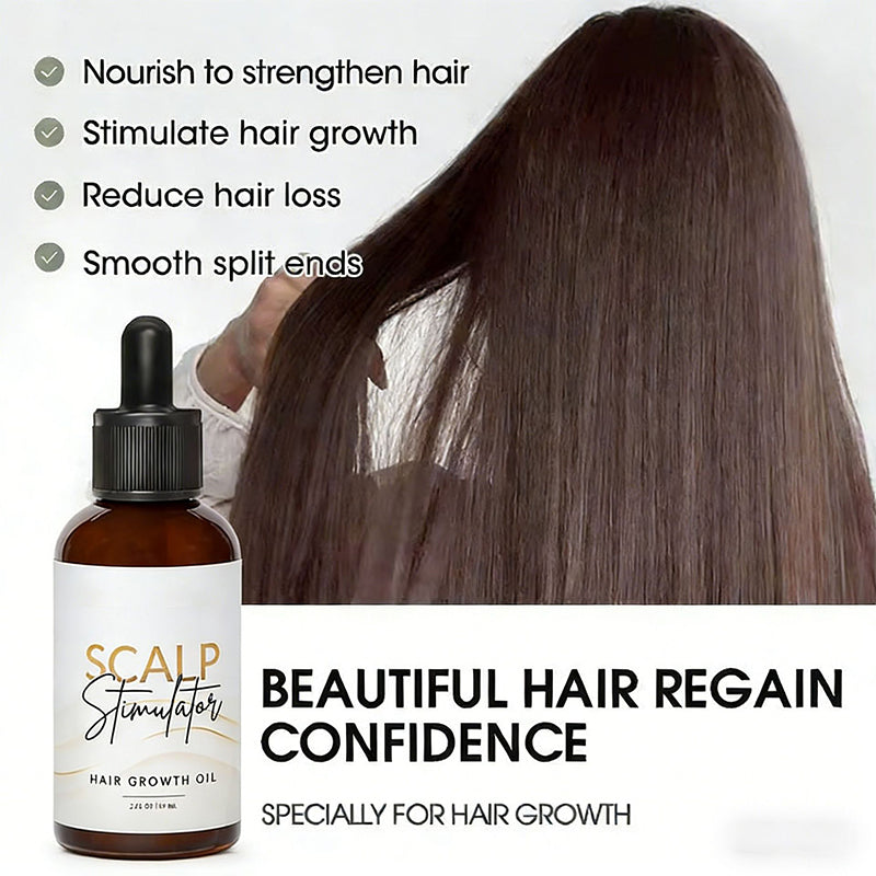 Scalp Stimulator Hair Growth Oil