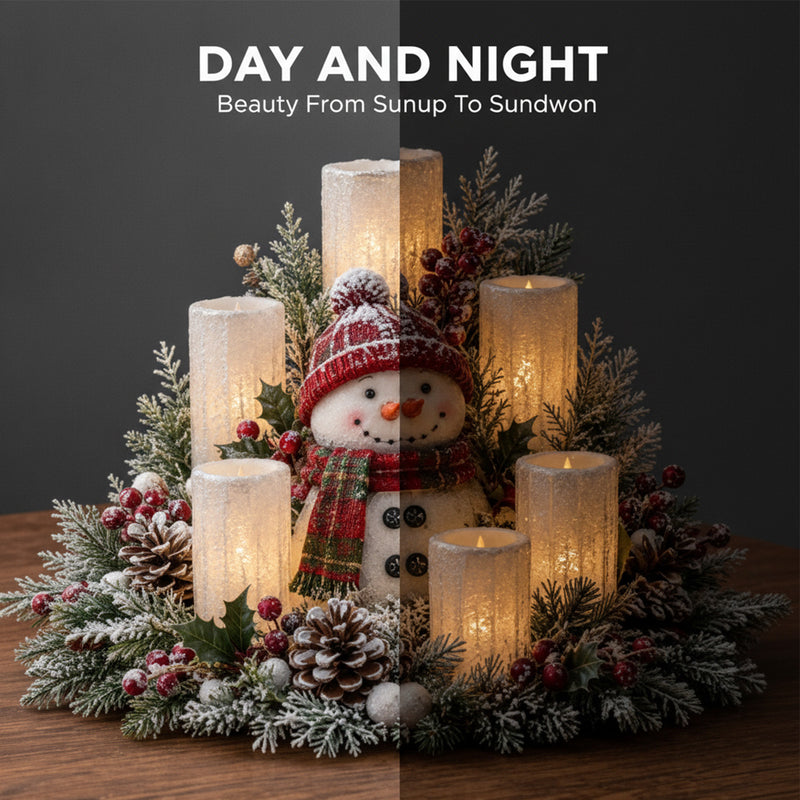 Christmas Candle Holder Ornament