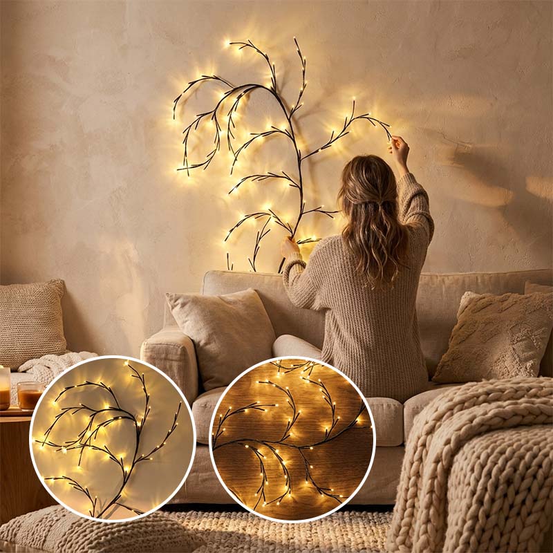 Enchanted Willow Vine Lights for Wall
