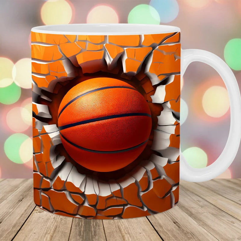 Ball Print Mug