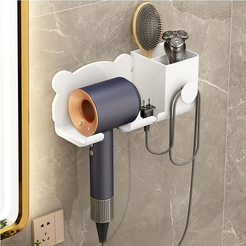 Bathroom Hair Dryer Holder