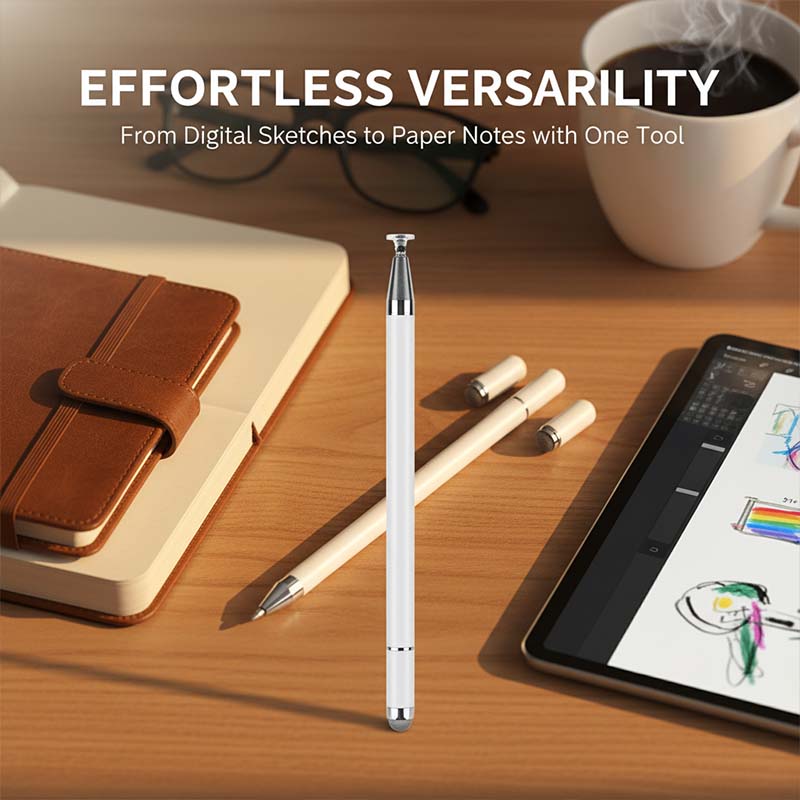 3-in-1 capacitive stylus pen