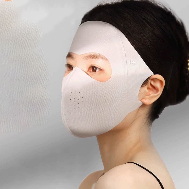 Hyaluronic Acid Ice-Cool Sun Protection Face Mask