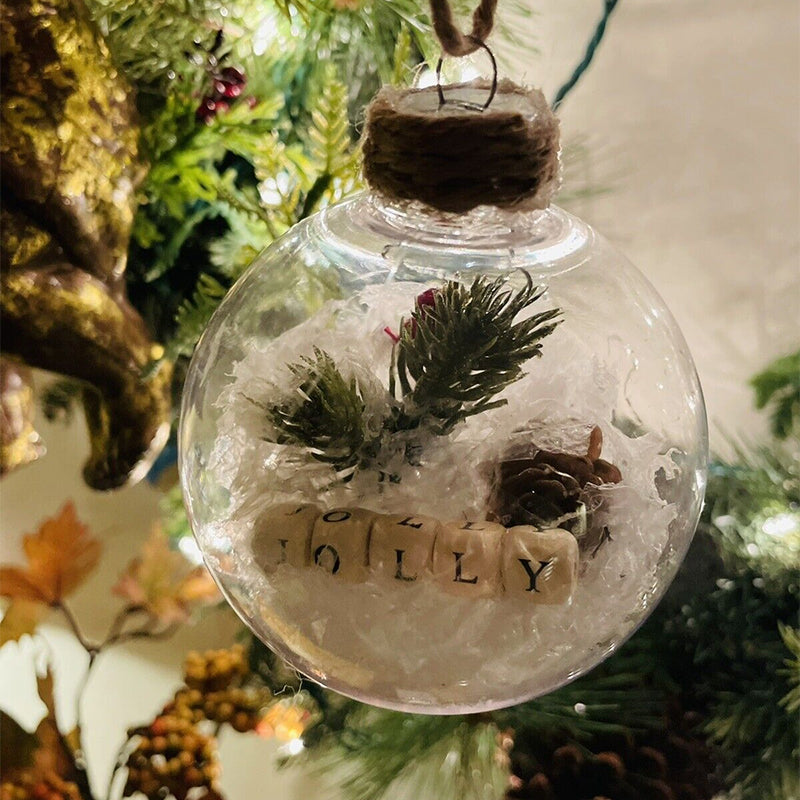 Transparent Christmas Decoration Balls