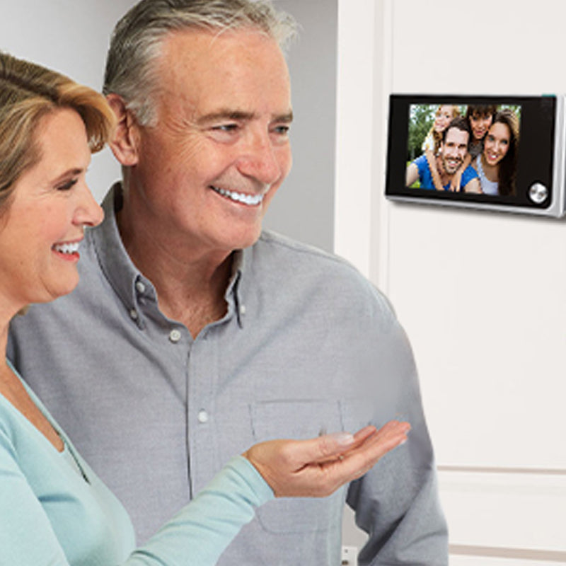 Digital Doorbell LCD 120 Degree Eye Electronic Peephole Doorbell