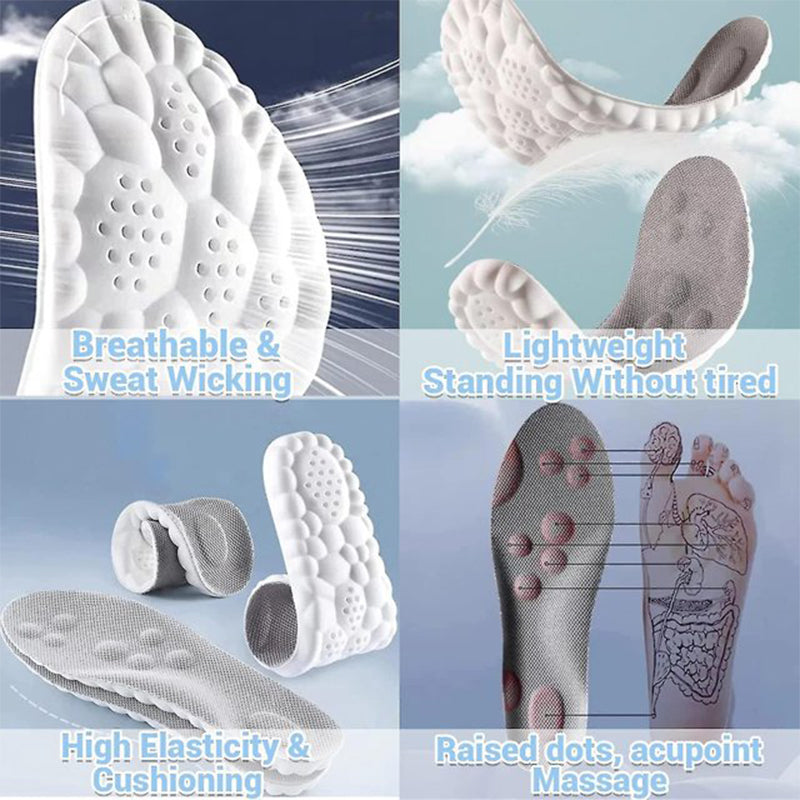 Shock Absorbing Memory Foam Cushioning Insoles