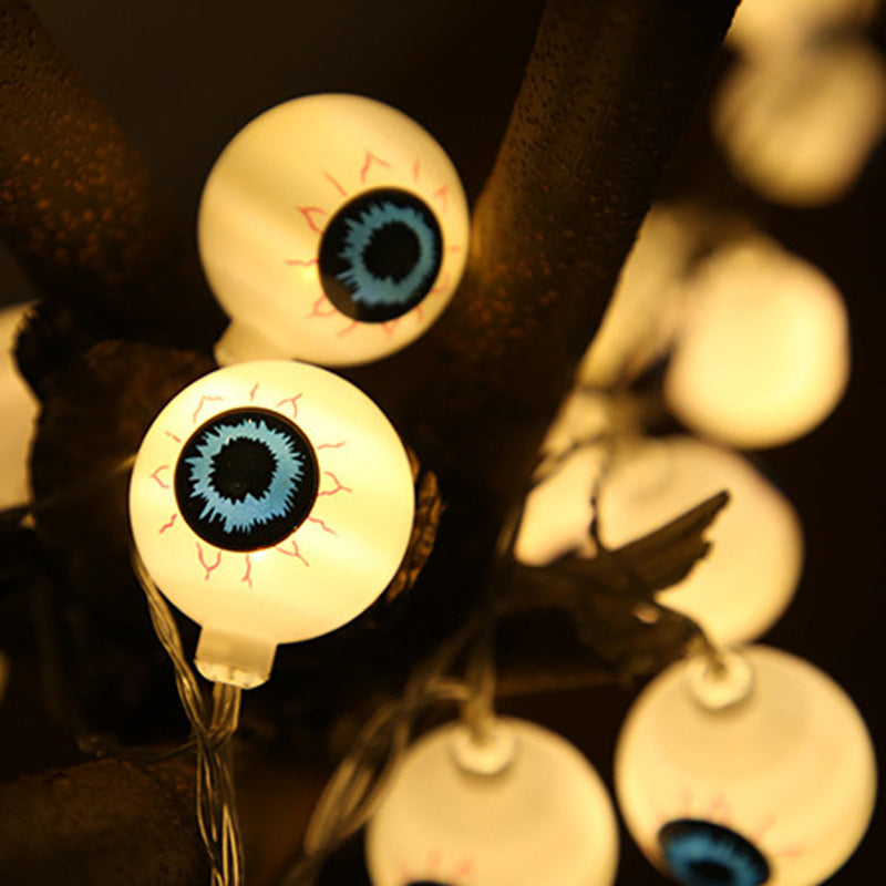 LED Halloween Eyeball String Lights