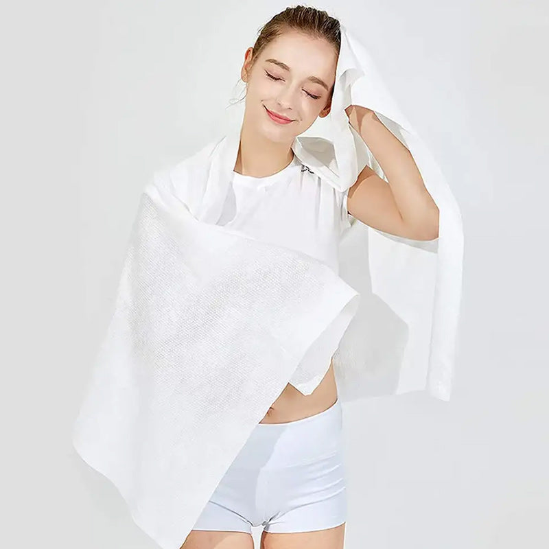 Disposable disinfection bath towel