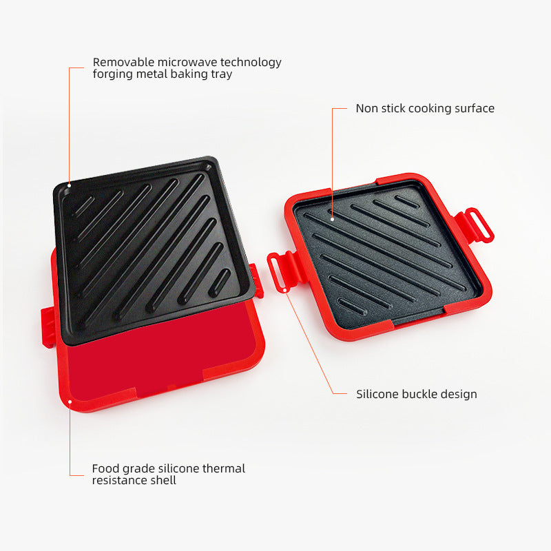 Microwave Toaster Sandwich Maker Waffle Make