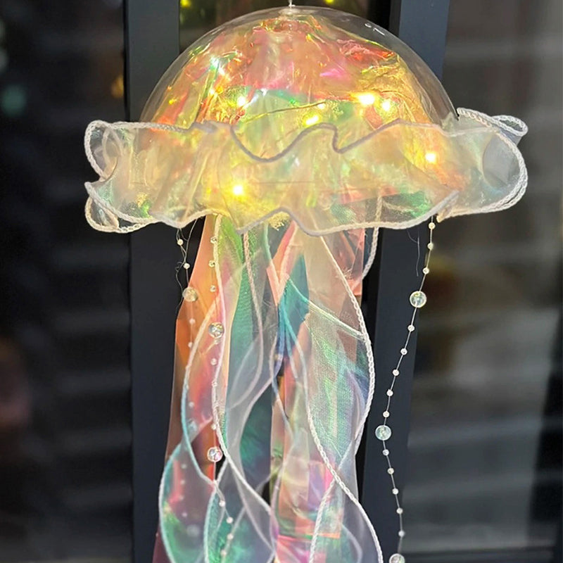 Ribbon Jellyfish Lamp