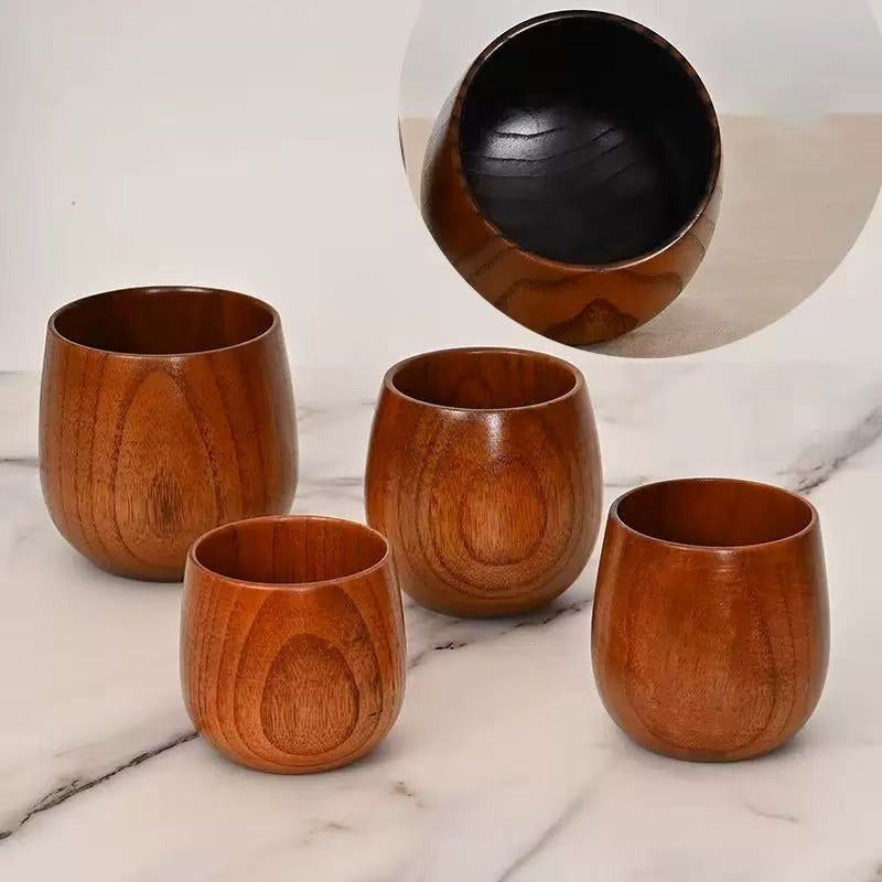 Carbonized Wooden Cup