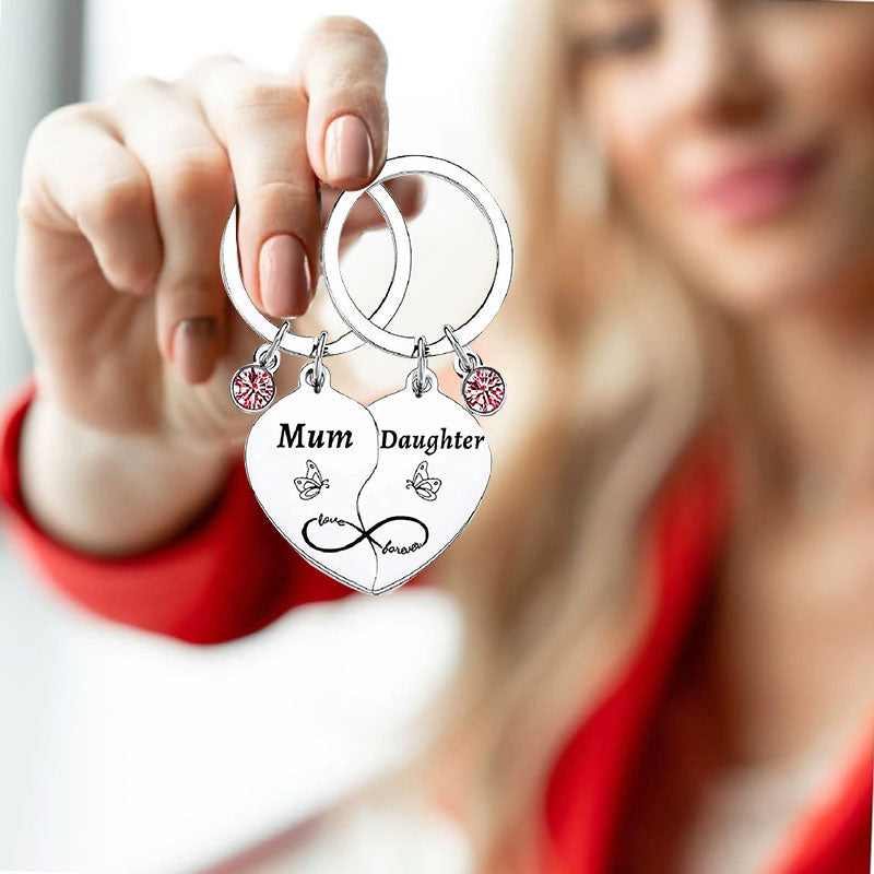 Mother's Day Engraved Keychain