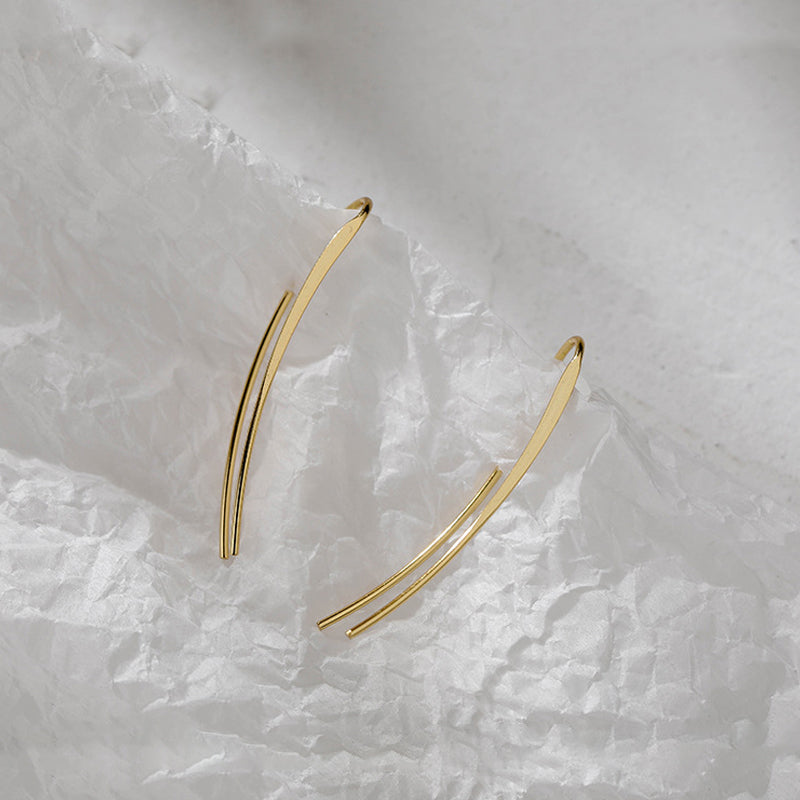 MINIMALIST CLIMBER EARRINGS