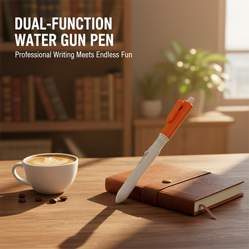 water-squirting ballpoint pen