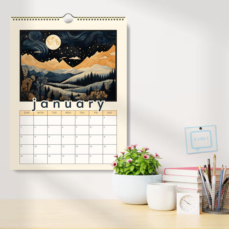 Mountain Views MID YEAR 2024 - 2025 Calendar