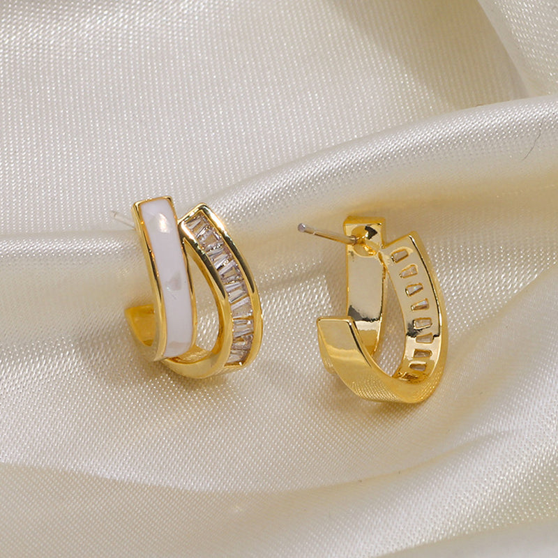 Fritillaria Shine Zircon Ear