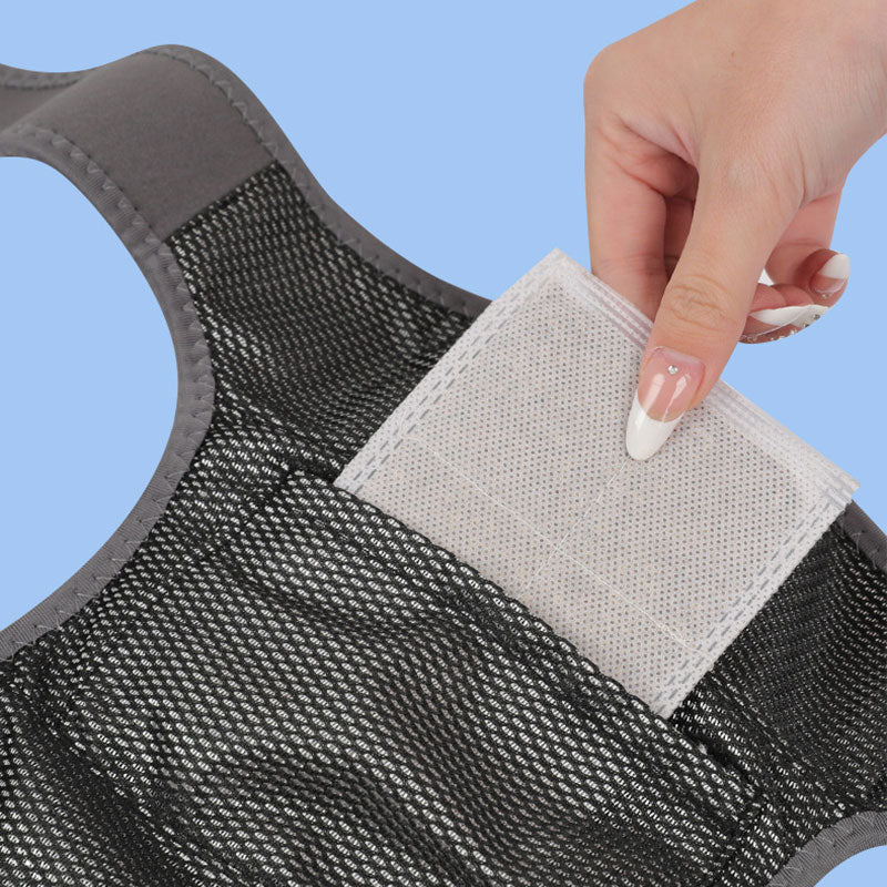Three-stage vibration heat therapy massager for hands and feet