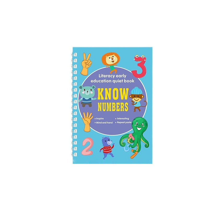 Early Learning Sticky Book