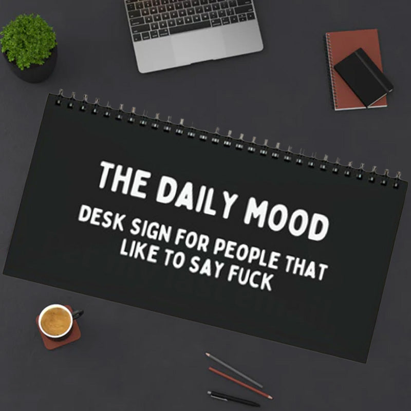 The Daily Mood Desk Sign