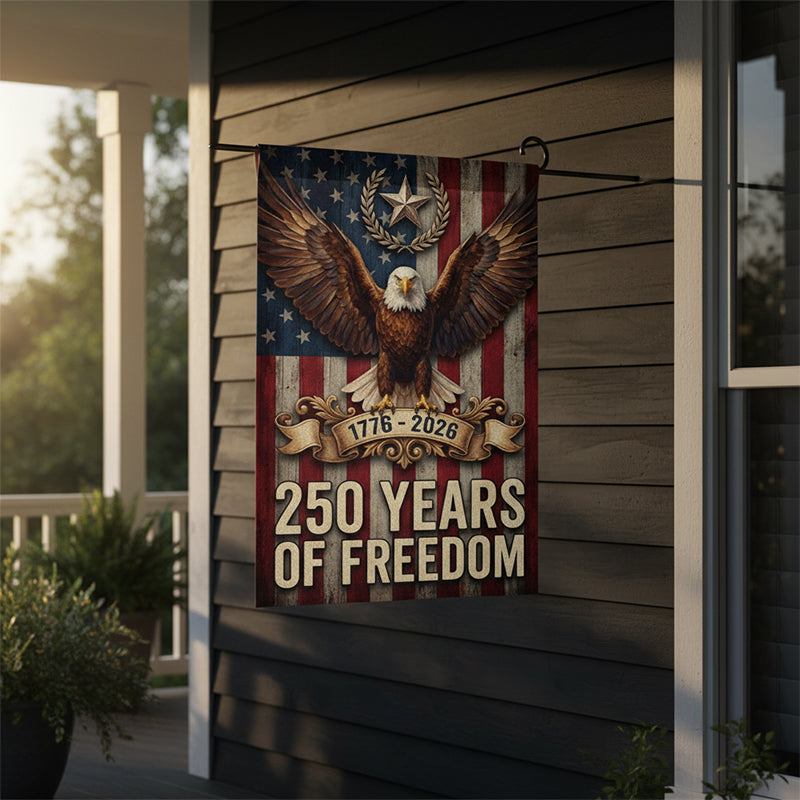 250th Anniversary Double-Sided Garden Flag