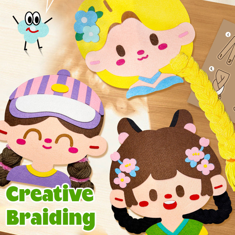 Braiding early educational toys