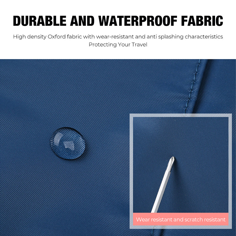 Contrasting Color Large Capacity Travel Bag