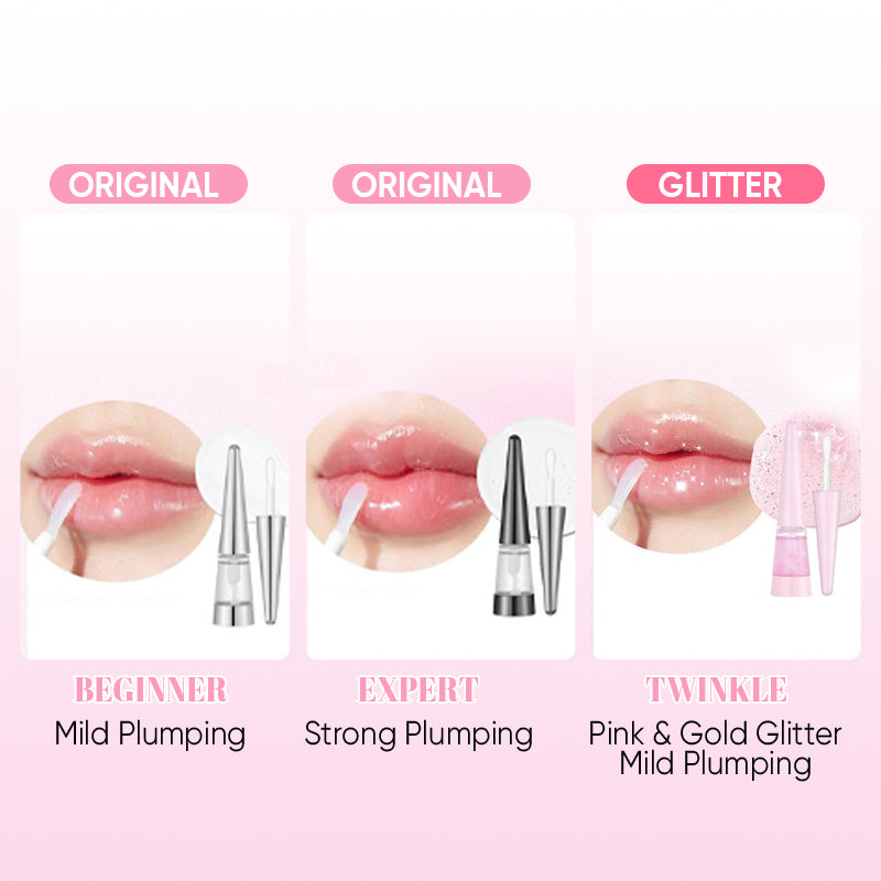 Transparent Lip Gloss with Moisture & Volume