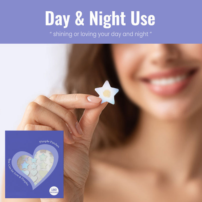 Colourful Hydrocolloid Acne Patches