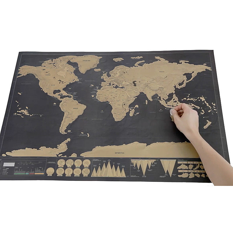 Scratch-off Map