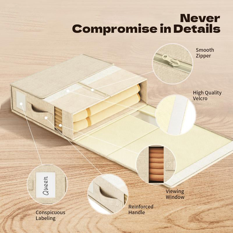 Cotton & Linen Foldable Wardrobe