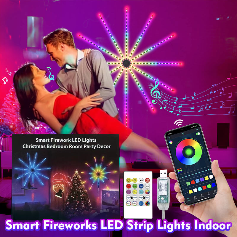 LED Firework Light with Bluetooth