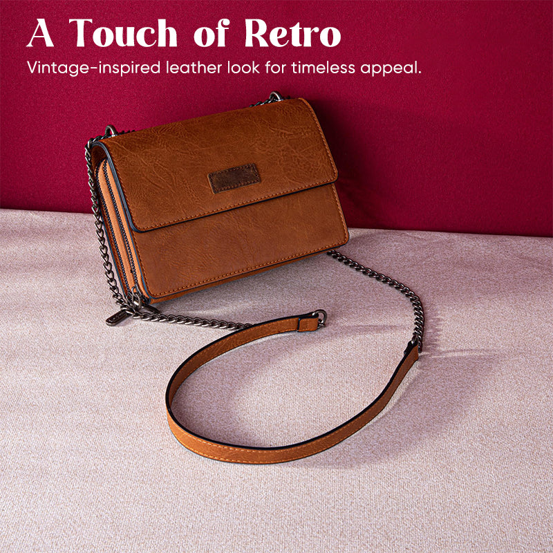 Double-layer flip cover bag