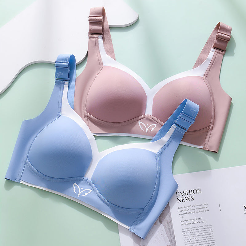 Seamless Wireless Lightly Lined Full Coverage Bra