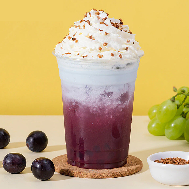 Clear Plastic Cups with Flat Lids