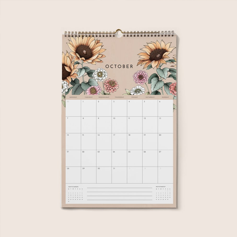 2024 ALWAYS FLOWERS APPOINTMENT WALL CALENDAR