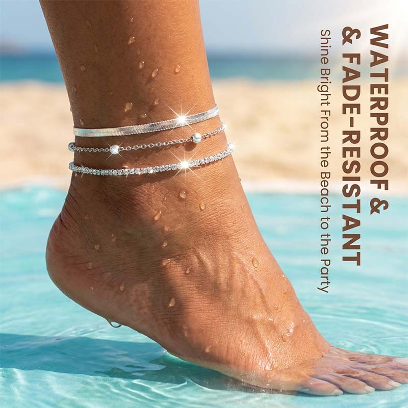 Sterling Silver Ankle Bracelets
