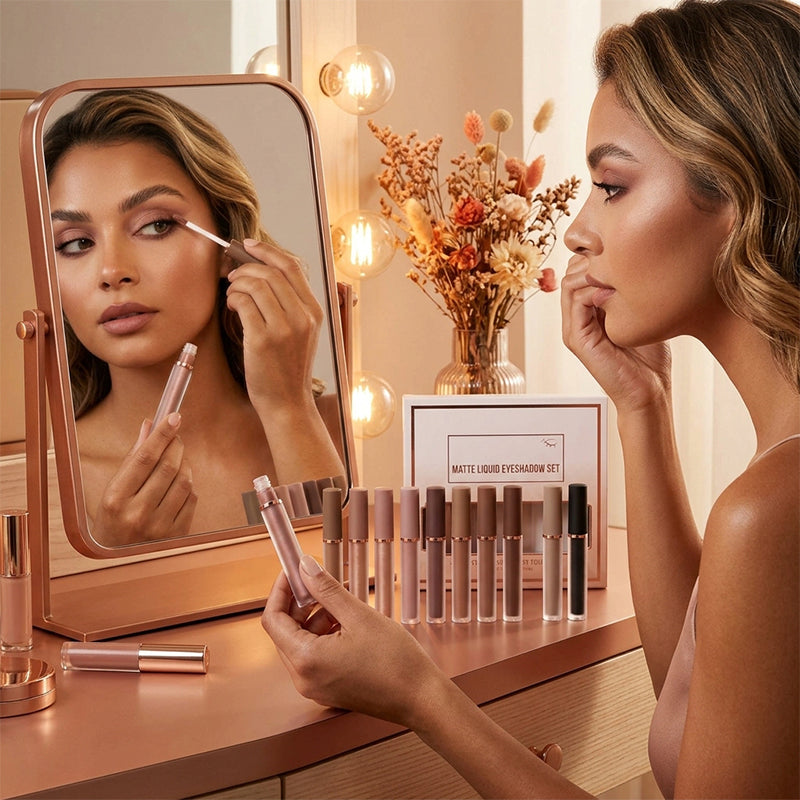 8 Colors Liquid Matte Eyeshadow Kit