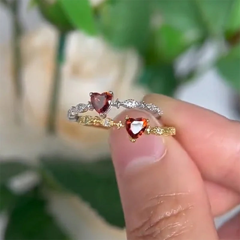 Buy 1 Get 1 Free-💝Take Time For Yourself Heart Ring💗