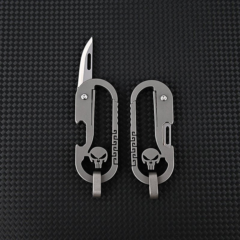Titanium Alloy Keychain