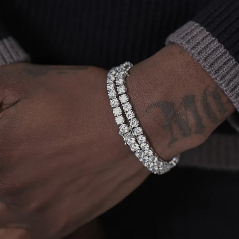 Sparkling Moissanite Bracelet