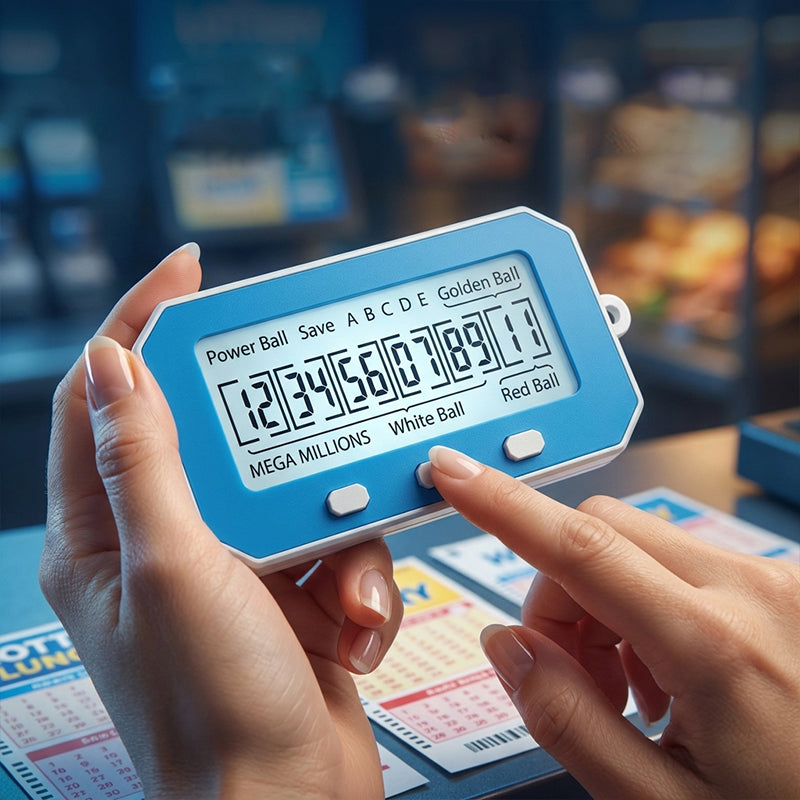 Smart AI Lottery Number Picker Machine