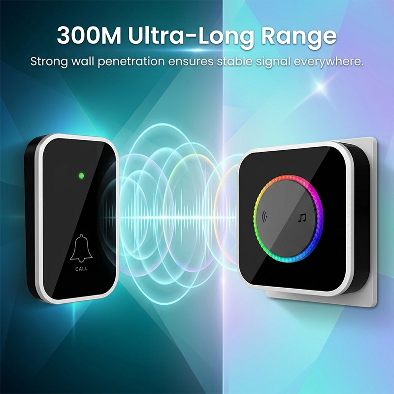 Smart Flashing Wireless Doorbell